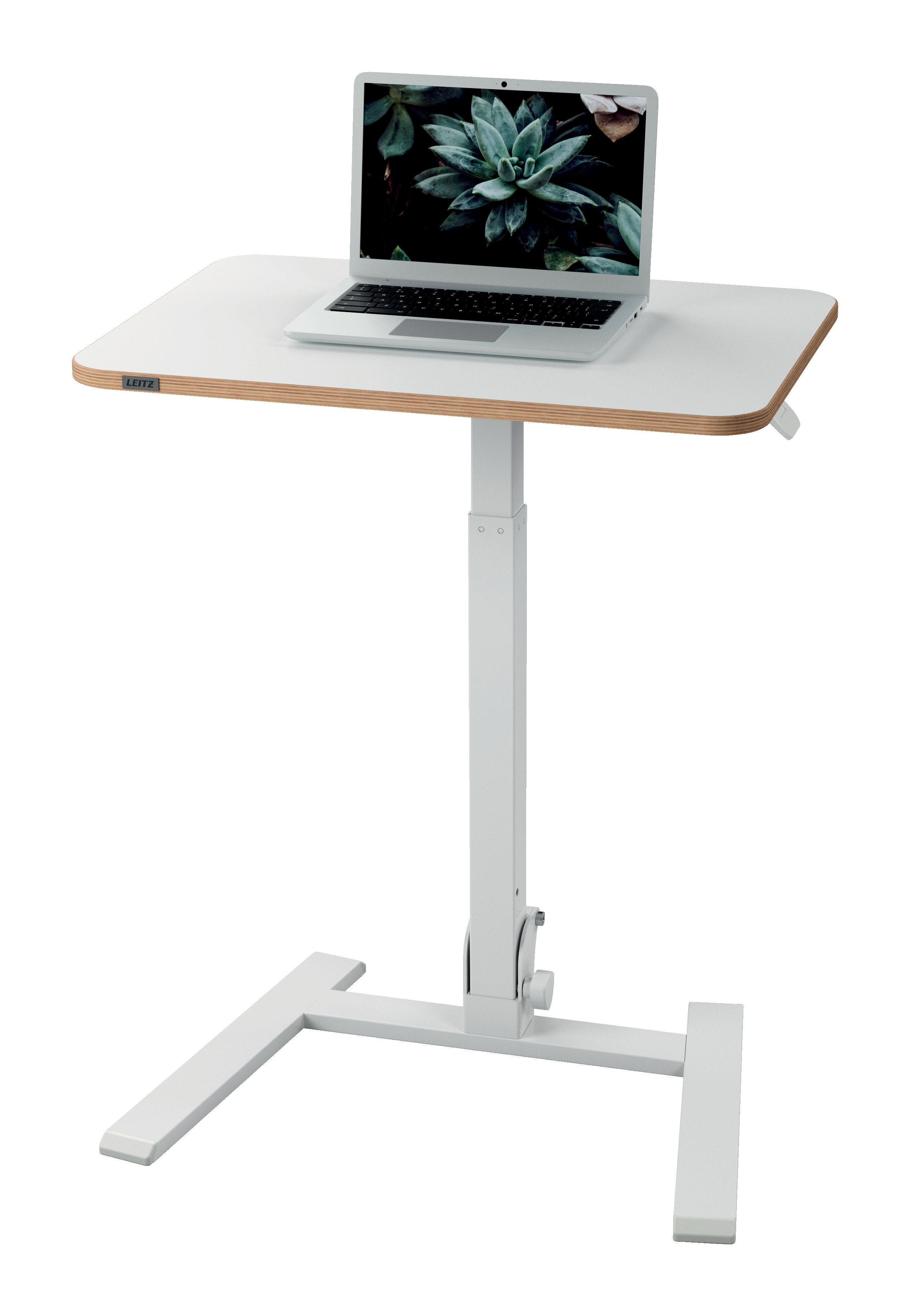 Schreibtisch Leitz 6588 Ergo Compact ws höhenverstellbarer 65x74-109x46cm