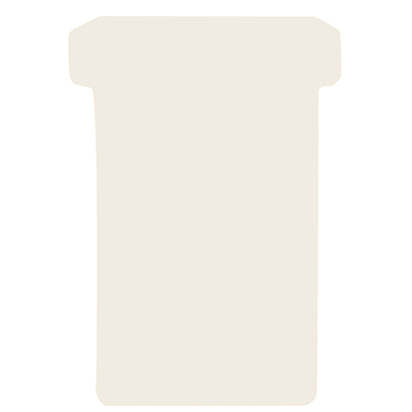Einsteckkarten Franken TK209 84x48mm we Iß, T-karten, Aus Karton, 100% Altpapier