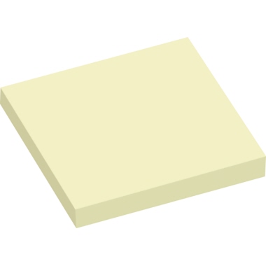 Haftnotiz Soe 5858 75x75mm 100Bl gelb Powernotes
