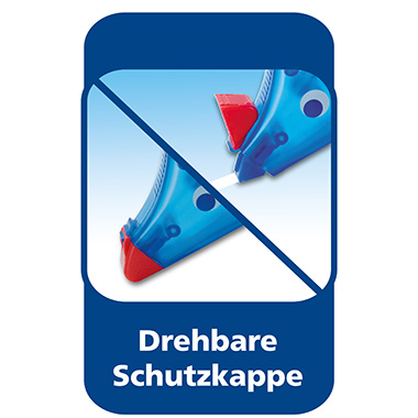 Korrekturroller Tipp-Ex Pocket Mouse 4,2mm X 10m, Blaues Gehäuse