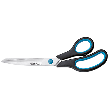 Schere Westcott Easy Grip 30293 24,7cm schwarz/blau