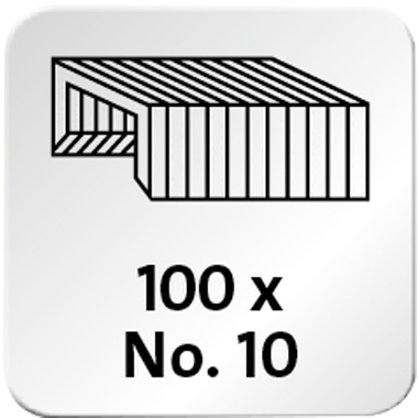 Heftgerät Novus B10 blau Professional, bis 15 Blatt
