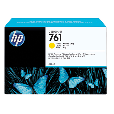 Tintenpa. HP 761 CM992A yellow