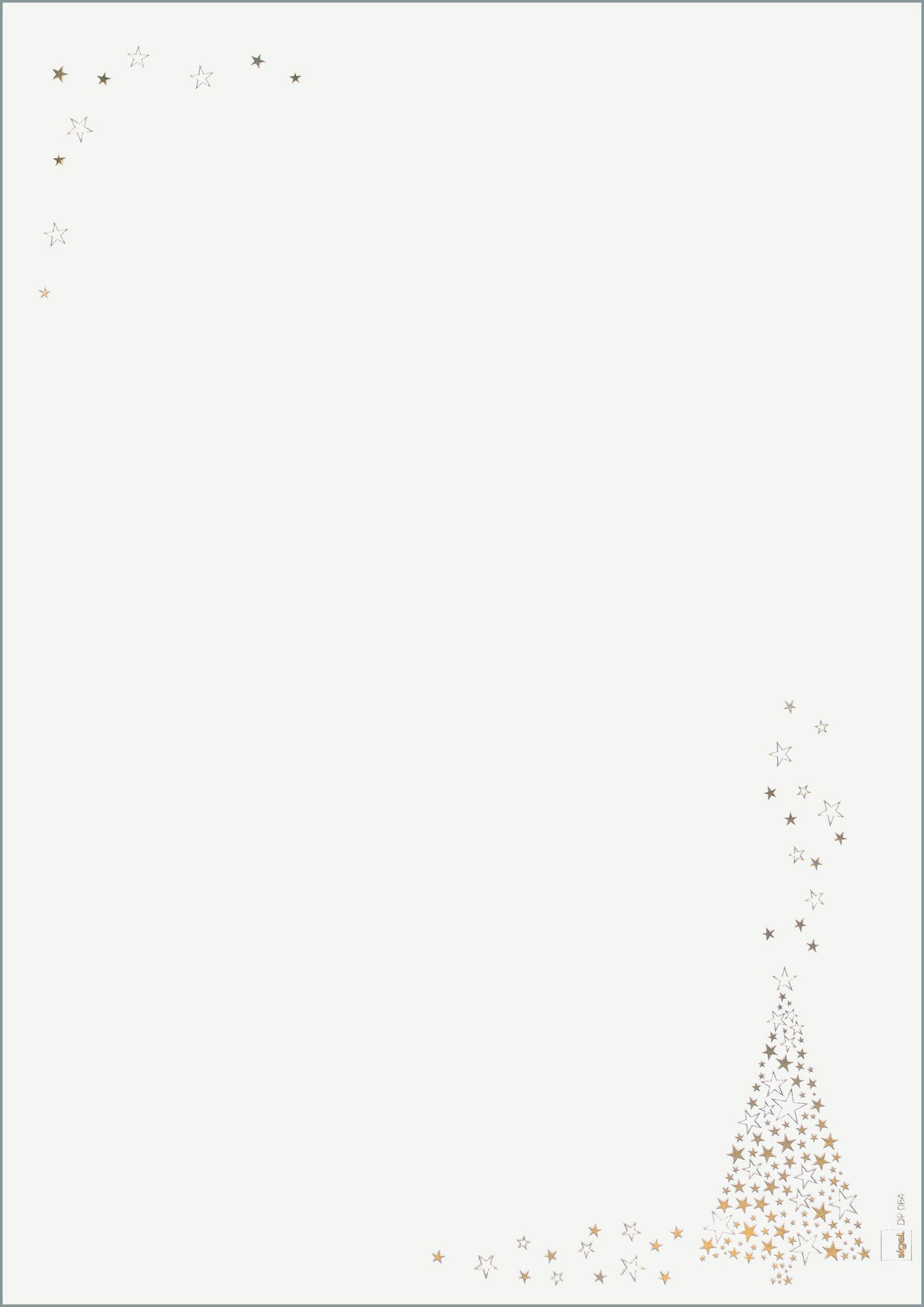 Weihnachtspapier Sigel DP084 A4 90g 