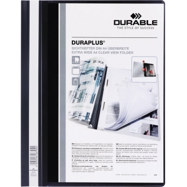 Angebotshefter DURABLE 2579 A4 Überbreit schwarz 