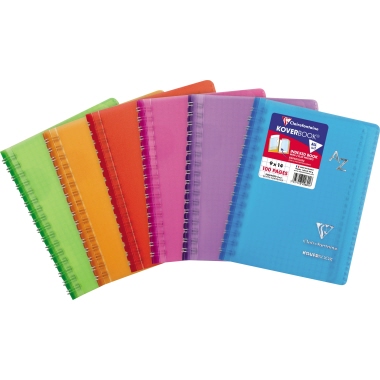 Adressbuch Clairefontaine 322601C 9x14cm 50 Bl, kariert