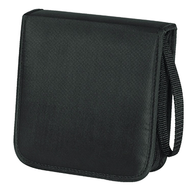 Tasche f. CD-/DVD-/Blu-ray Hama 33830 sw Schwarz 20 Fächer