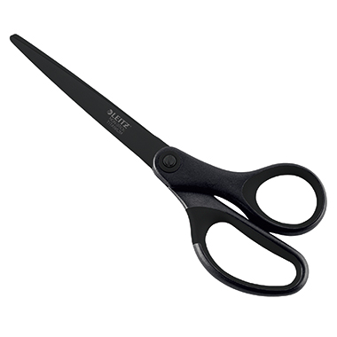 Schere Leitz 5419 Titan 18cm schwarz Antihaftbeschichtung
