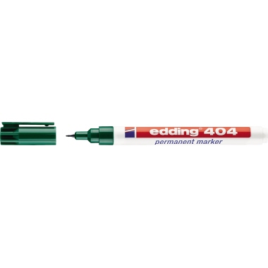Permanentmarker Edding 404 grün 0,75mm, Rundspitze