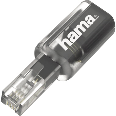 Telefonkabelentwirrer HAMA transparent 