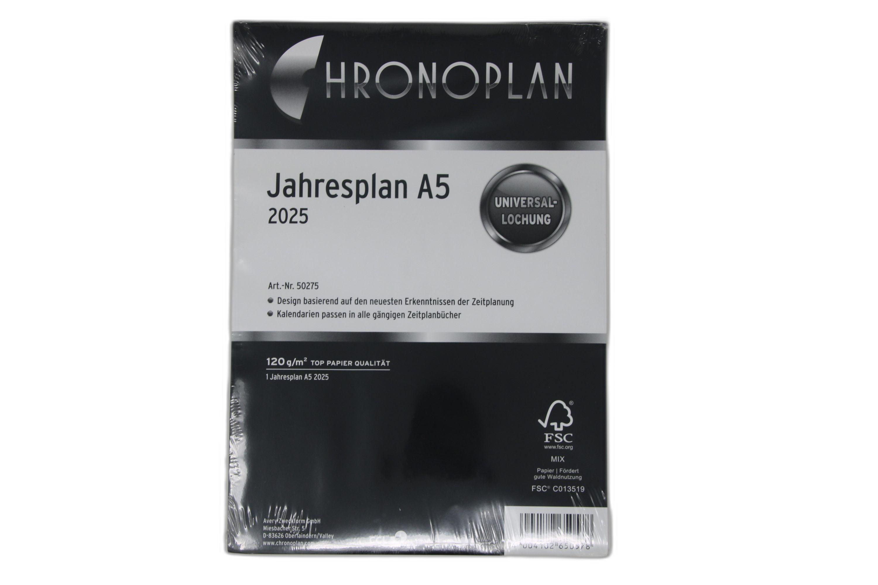 Brieftaschenplaner Chronoplan A5 50264 1 Seite / 1 Monat