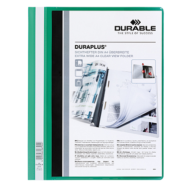 Angebotshefter Durable 2579 A4 grün Überbreit