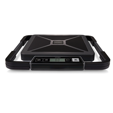 Paketwaage DYMO S50 digital schwarz bis 50kg, 400x415x49mm