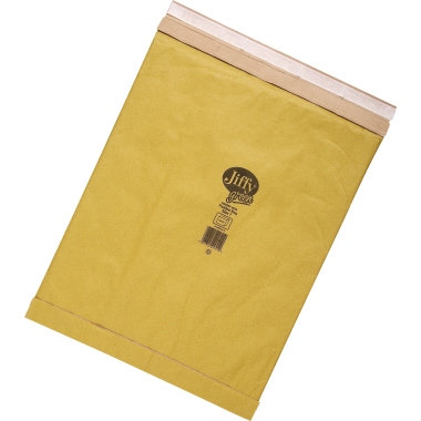 Papierpolstertasche Jiffy Gr. 1 braun Innenmaß 165x280mm haftklebend