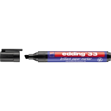Permanentmarker Edding 33 1-5mm schwarz 
