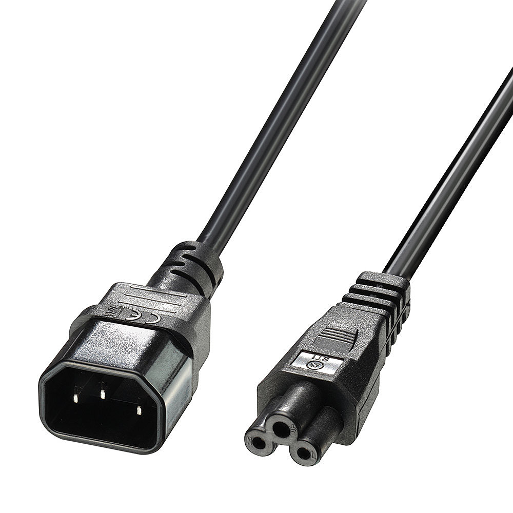 Netzkabel Lindy 30341 2m IEC C14/IEC C5 