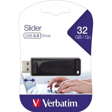 USB-Stick Verbatim 98697 32GB Slider 2.0 
