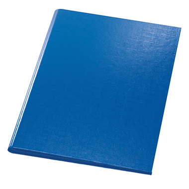 Klemmbrettmappe Falken 11288396 A4 blau Folienkaschiert, Tasche Im Deckel,