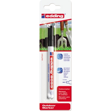 Outdoormarker Edding 8055 schwarz 
