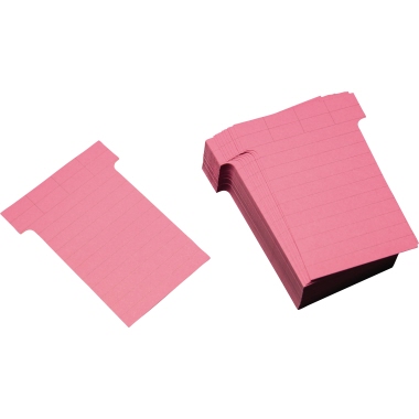 T-Karten Ultradex 542158 60x85mm rosa Liniert