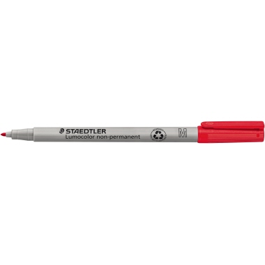 OHP-Marker Staedtler 315M Lumocolor rot Wasserlöslich, 1,0mm
