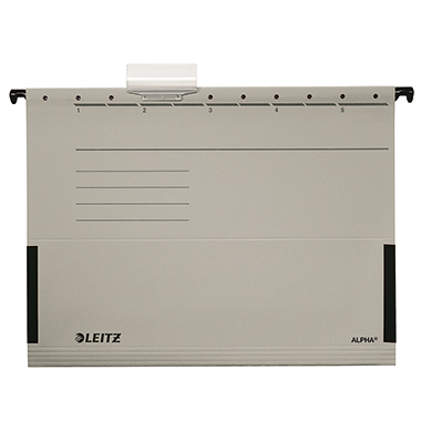 Hängetasche Leitz Alpha 1986 A4 grau 