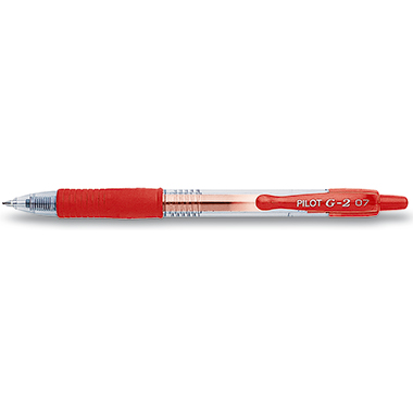 Gelschreiber PILOT 2605 BL-G2-7 rot 0,4mm