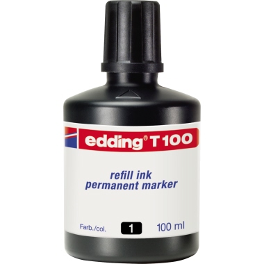 Nachfülltusche Edding T100 100ml schwarz 