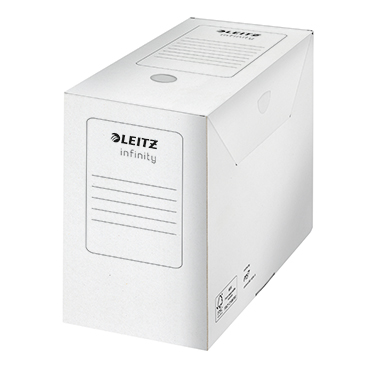 Archivbox Leitz 6092 150mm A4 weiß Infinity, Wellpappe