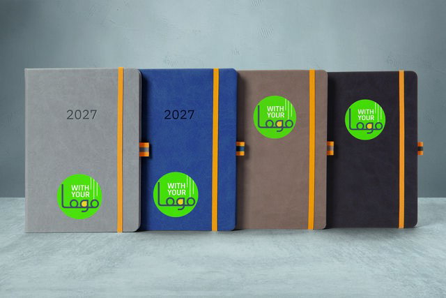 Wochenkalender Linescape A5 176 S. blau