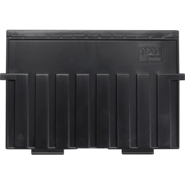 Stützplatte HAN 9025-13 A5 schwarz 