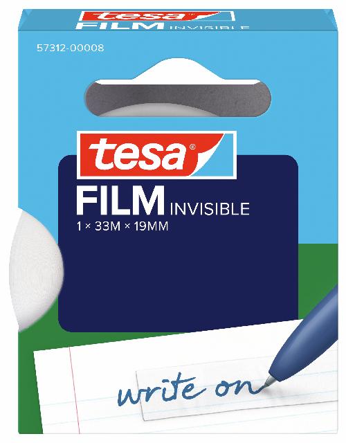 Klebefilm Tesa 57312 33mx19mm Matt Unsichtbar