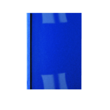 Thermobindemappe A4 3mm Leder dunkelblau Business Line-leather