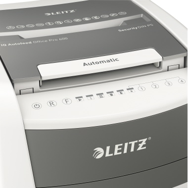 Aktenver. LEITZ 80180000 P5 2x15mm 110L Iq Auto Office 600 weiss/grau