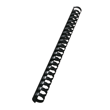 Plastikbinderücken Leitz 10972 16mm sw schwarz