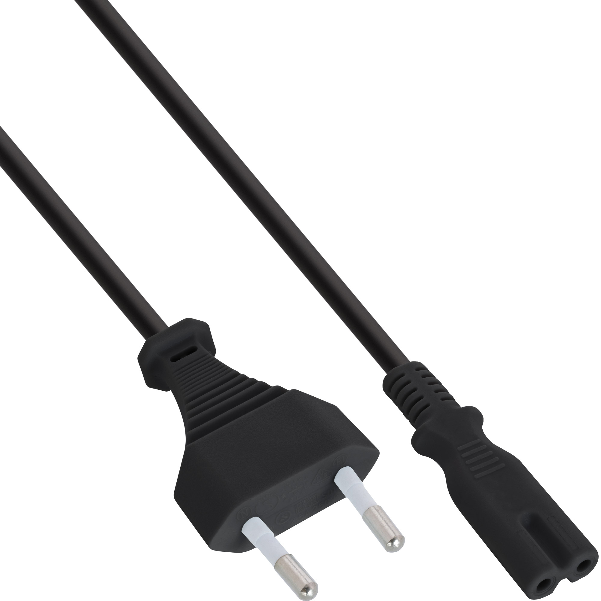 Netzkabel Euro 8 C7 Stecker 1.8m 