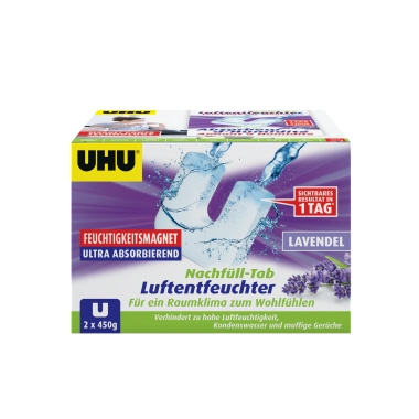 Nachfülltabs Uhu 53175 2x450g Lavendel f. Uhu 53125+53155