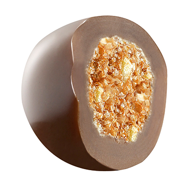 Hellma Schoko-Krispy in Vollmilchschoko. mit Knusperkern
