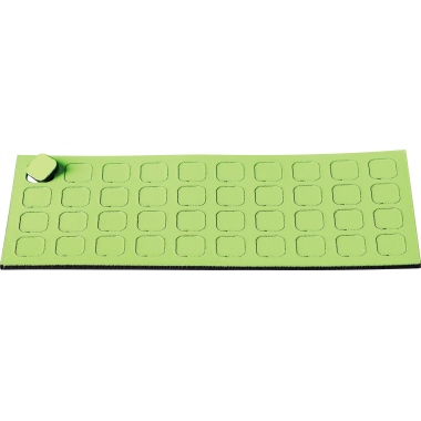 Magnetsymbole Ultradex 840301 grün Quadrat 9x9mm