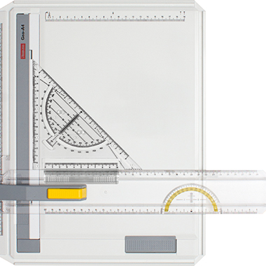 Zeichenplatte Aristo AR7044 A4 GEO-Board Dauergleitprofil, L-System