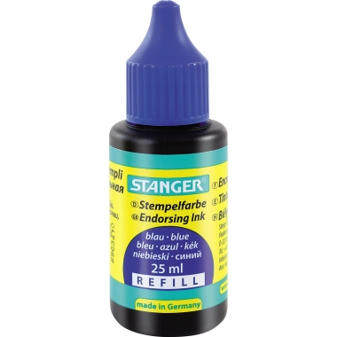 Stempelfarbe Stanger 01800 25ml o. Öl bl 0 Ohne Au, Permanent