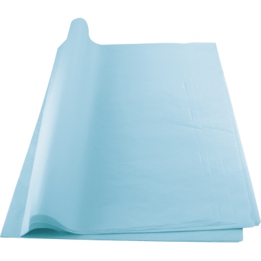 Seidenpapier 50x70cm 19g wasserblau 1065-55