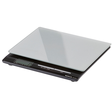 Briefwaage Maul 1664595 Maulsquare 5000g Square , Batterie, Silber